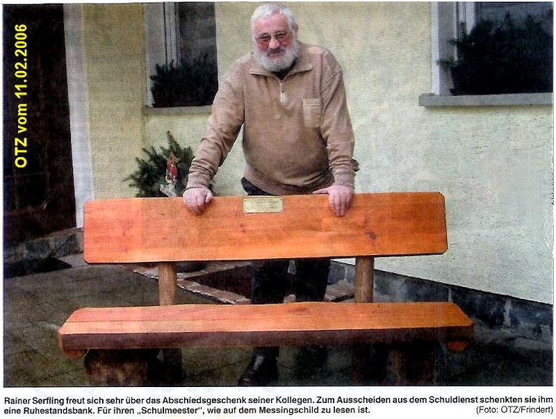 OTZ vom 11.02.2006 zu Rainer Serfling
